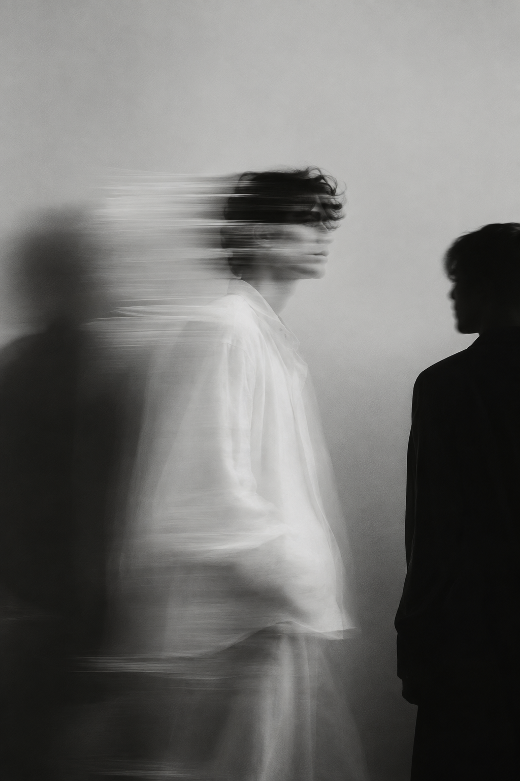 Caught between who you were and who remains
